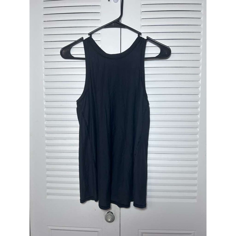 Lululemon Pace Cross Tank Top Women Size 6 Black Racerback Bundle Lot of 2 - Picture 5 of 9